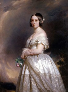 queen victoria wedding dress